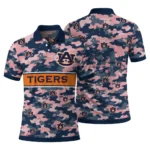 Auburn Tigers Polo Shirt Customized Camo Band Navy Blue Best Selling