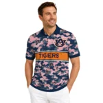 Auburn Tigers Polo Shirt Customized Camo Band Navy Blue Best Selling