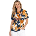Auburn Tigers Polo Shirt Customized Pixel Camo Navy Blue Best Selling