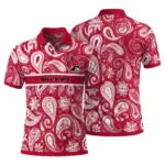 Ball State Cardinals Polo Shirt Customized Paisley Band Red Best Selling