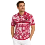 Ball State Cardinals Polo Shirt Customized Paisley Band Red Best Selling