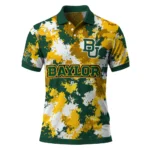 Baylor Bears Polo Shirt Personalized Pixel Camo Green Best Selling