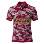 Boston College Eagles Polo Shirt Personalized Camo Band Maroon Best Selling