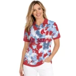 Boston Red Sox Polo Shirt Personalized Pixel Camo Red Best Selling