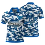 Buffalo Bulls Polo Shirt Personalized Camo Band Royal Blue Best Selling