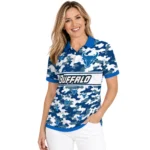 Buffalo Bulls Polo Shirt Personalized Camo Band Royal Blue Best Selling