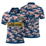 California Golden Bears Polo Shirt Personalized Camo Band Blue Best Selling