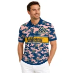California Golden Bears Polo Shirt Personalized Camo Band Blue Best Selling