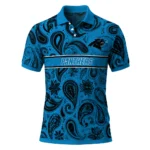 Carolina Panthers Polo Shirt Custom Paisley Band Blue Best Selling
