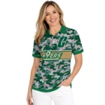Charlotte 49ers Polo Shirt Custom Camo Band Green Best Selling
