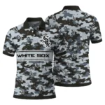 Chicago White Sox Polo Shirt Customized Camo Band Black Best Selling