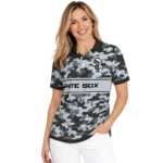 Chicago White Sox Polo Shirt Customized Camo Band Black Best Selling