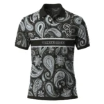Chicago White Sox Polo Shirt Customized Paisley Band Black Best Selling