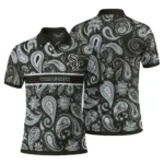 Chicago White Sox Polo Shirt Customized Paisley Band Black Best Selling