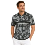 Chicago White Sox Polo Shirt Customized Paisley Band Black Best Selling