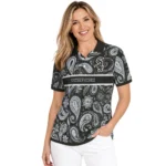 Chicago White Sox Polo Shirt Customized Paisley Band Black Best Selling