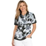 Chicago White Sox Polo Shirt Customized Pixel Camo Black Best Selling