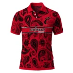 Cincinnati Bearcats Polo Shirt Custom Paisley Band Red Best Selling