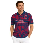 Cleveland Guardians Polo Shirt Custom Paisley Band Navy Blue Best Selling