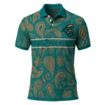 Coastal Carolina Chanticleers Polo Shirt Personalized Paisley Band Green Best Selling