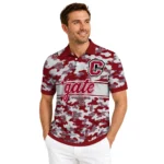 Colgate Raiders Polo Shirt Custom Camo Band Maroon Best Selling