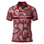 Colgate Raiders Polo Shirt Custom Paisley Band Maroon Best Selling