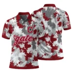Colgate Raiders Polo Shirt Custom Pixel Camo Maroon Best Selling