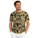 Colorado Buffaloes Polo Shirt Customized Paisley Band Gold Best Selling