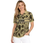 Colorado Buffaloes Polo Shirt Customized Paisley Band Gold Best Selling