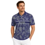 Colorado Rockies Polo Shirt Customized Paisley Band Blue Best Selling