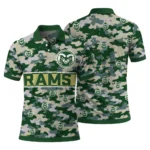 Colorado State Rams Polo Shirt Personalized Camo Band Green Best Selling