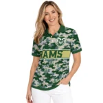 Colorado State Rams Polo Shirt Personalized Camo Band Green Best Selling