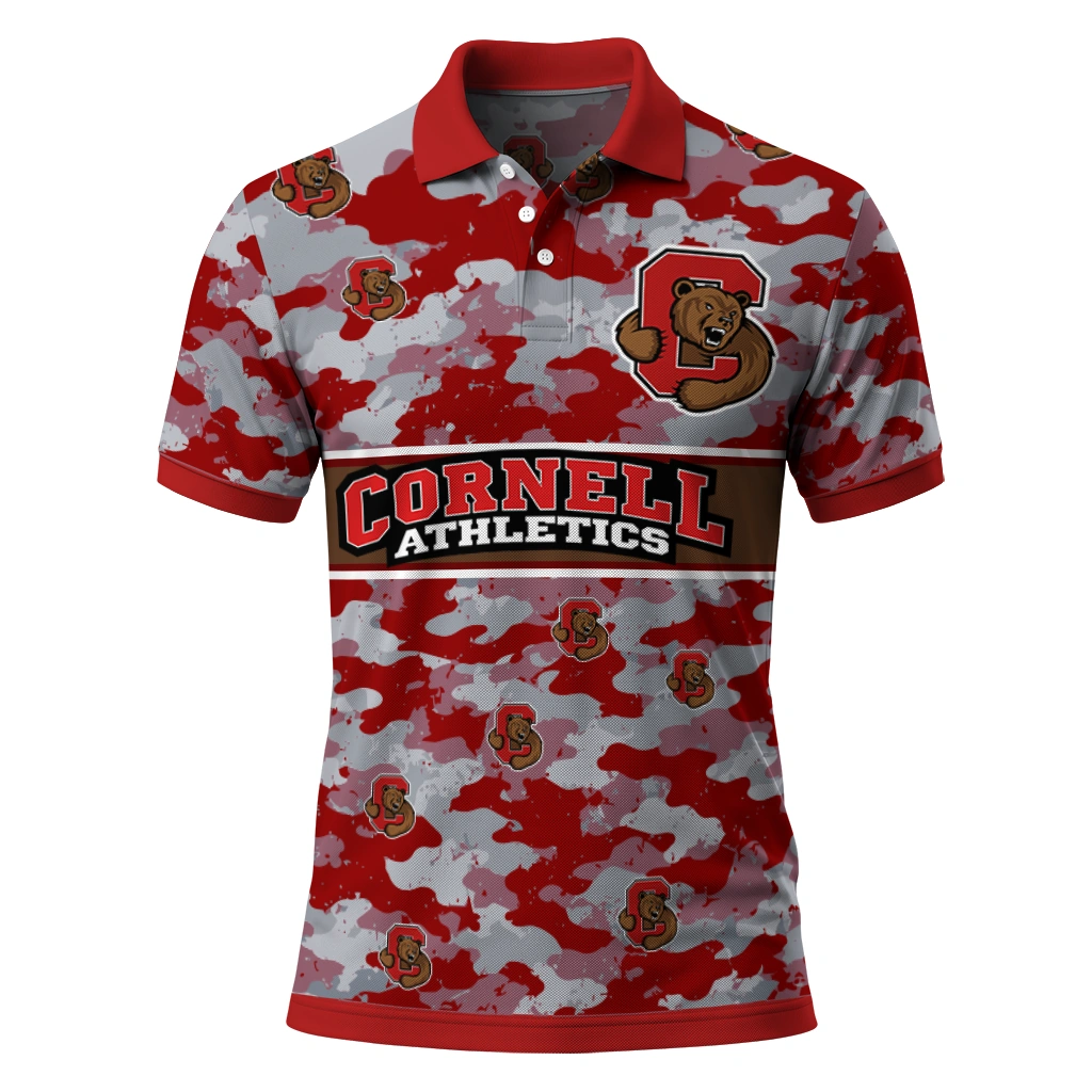 Cornell Big Red Polo Shirt Customized Camo Band Red Best Selling Cornell Big Red Polo Shirt Customized Camo Band Red Best Selling
