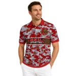 Cornell Big Red Polo Shirt Customized Camo Band Red Best Selling