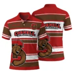 Cornell Big Red Polo Shirt Customized Horizontal Blocks Red Best Selling