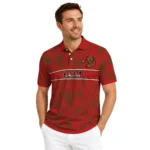 Cornell Big Red Polo Shirt Customized Paisley Band Red Best Selling