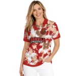 Cornell Big Red Polo Shirt Customized Pixel Camo Red Best Selling