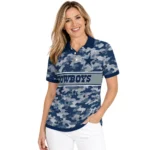 Dallas Cowboys Polo Shirt Customized Camo Band Blue Best Selling