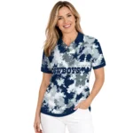 Dallas Cowboys Polo Shirt Customized Pixel Camo Blue Best Selling