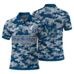 Drake Bulldogs Polo Shirt Custom Camo Band Blue Best Selling