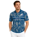 Drake Bulldogs Polo Shirt Custom Paisley Band Blue Best Selling