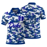Duke Blue Devils Polo Shirt Personalized Camo Band Blue Best Selling