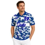 Duke Blue Devils Polo Shirt Personalized Camo Band Blue Best Selling