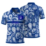 Duke Blue Devils Polo Shirt Personalized Paisley Band Blue Best Selling