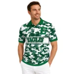 Eastern Michigan Eagles Polo Shirt Customized Camo Band Green Best Selling