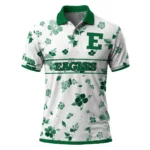 Eastern Michigan Eagles Polo Shirt Customized Floral Pinstripe Green White Best Selling