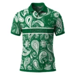 Eastern Michigan Eagles Polo Shirt Customized Paisley Band Green Best Selling