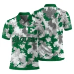 Eastern Michigan Eagles Polo Shirt Customized Pixel Camo Green Best Selling