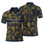 Fiu Panthers Polo Shirt Personalized Paisley Band Blue Best Selling