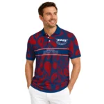 Florida Atlantic Owls Polo Shirt Customized Paisley Band Blue Best Selling